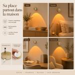 Applique murale LED coucher de soleil, lumière chaude pour pièces de la maison