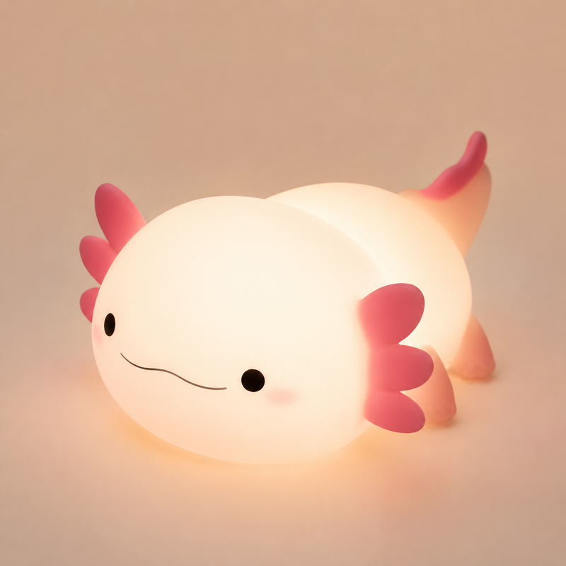 Veilleuse Axolotl