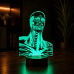 Lampe LED 3D – Le Poids de l'Héritage (SNK Multi-Panneaux)