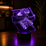 Lampe LED 3D – Le Poids de l'Héritage (SNK Multi-Panneaux)