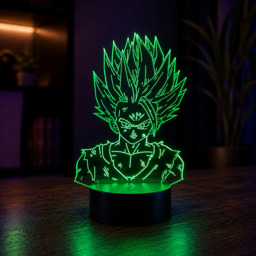 Lampe LED 3D Dragon Ball Z — Édition Panthéon Z