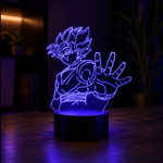 Lampe LED 3D Dragon Ball Z — Édition Panthéon Z