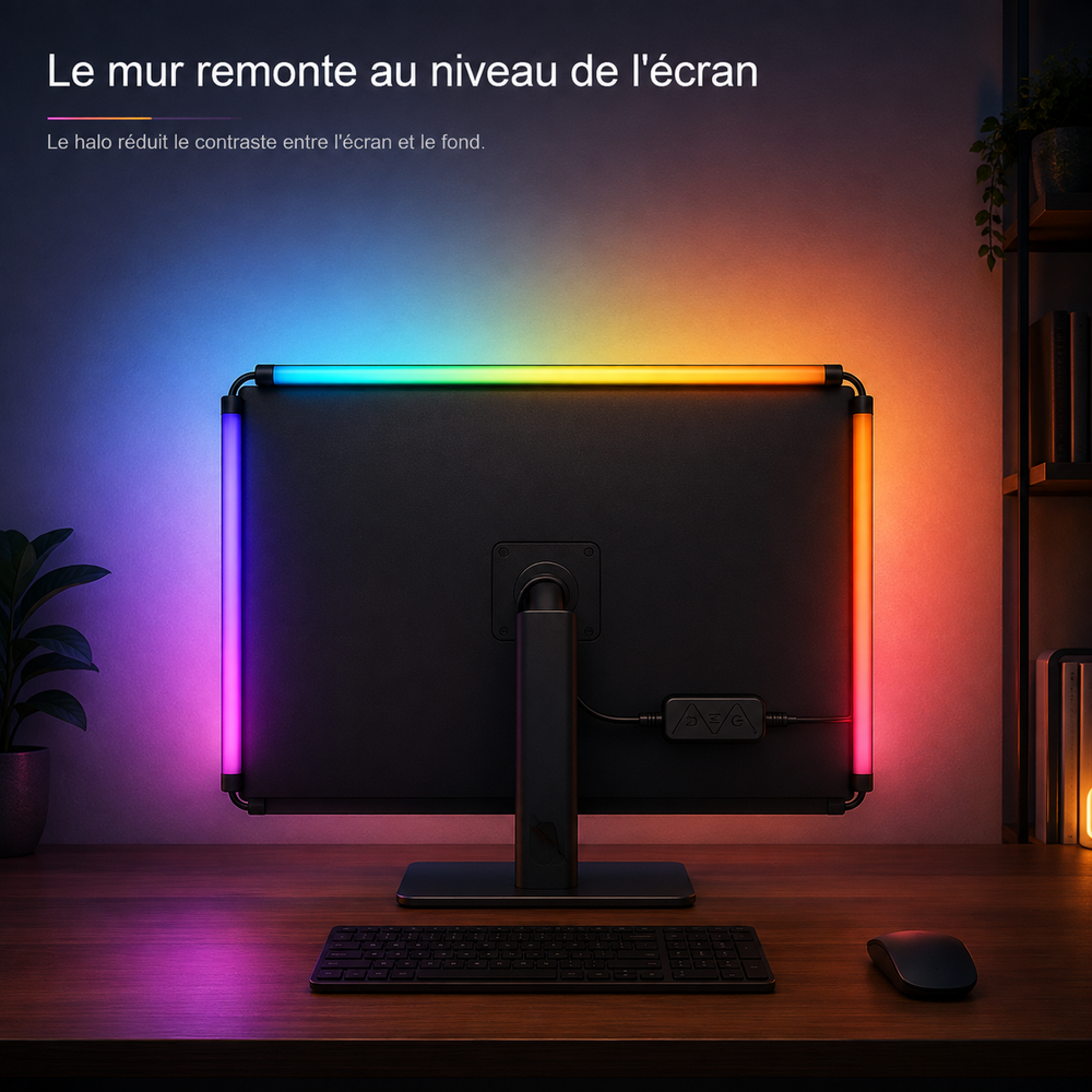 Rétroéclairage Pénombre ( Ecran 24 pouces )