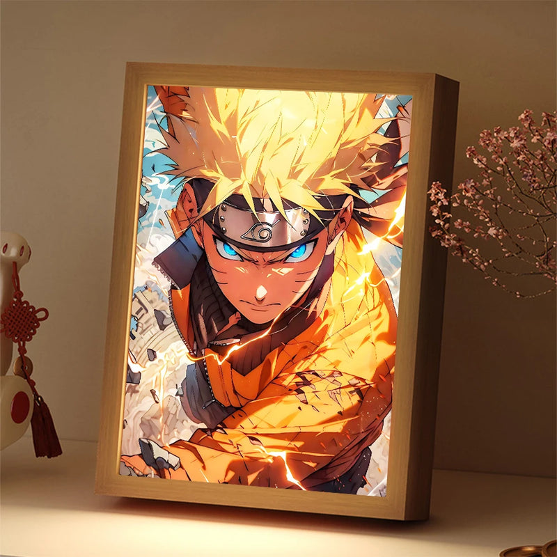 Cadre Lumina Naruto — Édition L'Esprit de Konoha