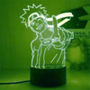 Lampe Naruto — Veilleuse LED 3D Manga (Édition Konoha)
