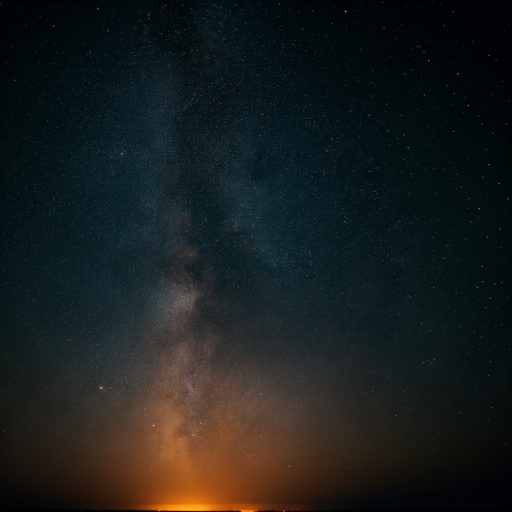 "L'obscurité devient un théâtre d'étoiles."