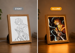 Cadre Lumina LED – Le Sang et la Lame (Demon Slayer)